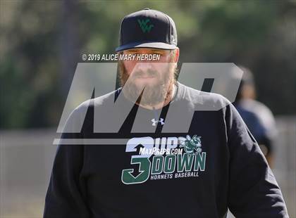 Thumbnail 3 in Weeki Wachee vs Bishop McLaughlin Catholic (Bay Area Baseball Fall Ball Classic) photogallery.