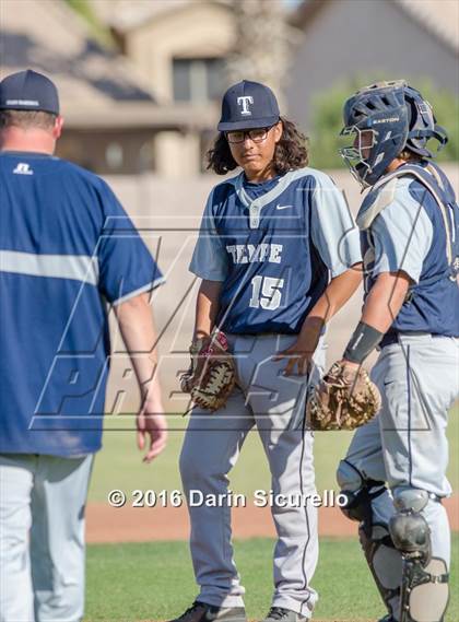Thumbnail 3 in St. Mary's vs. Tempe (Bob Everett Baseball Classic) photogallery.