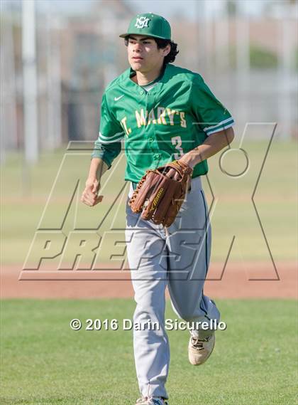 Thumbnail 2 in St. Mary's vs. Tempe (Bob Everett Baseball Classic) photogallery.