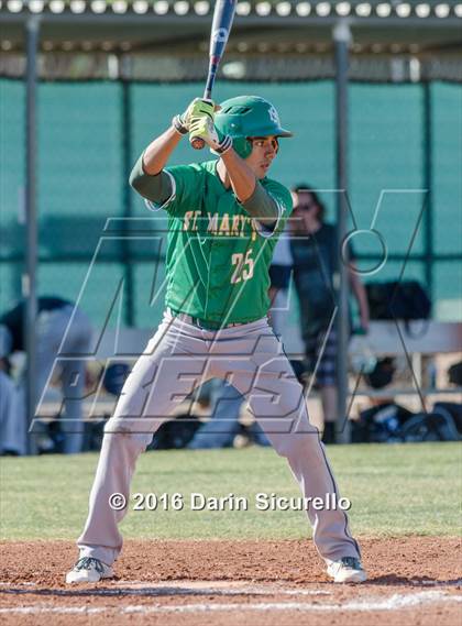 Thumbnail 2 in St. Mary's vs. Tempe (Bob Everett Baseball Classic) photogallery.