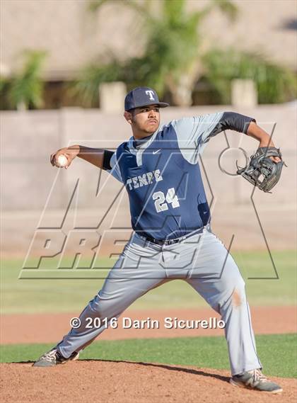 Thumbnail 3 in St. Mary's vs. Tempe (Bob Everett Baseball Classic) photogallery.