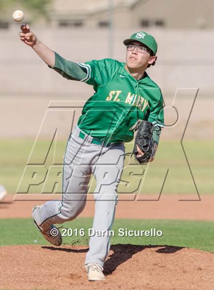 Thumbnail 2 in St. Mary's vs. Tempe (Bob Everett Baseball Classic) photogallery.