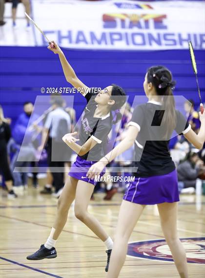 Thumbnail 3 in AIA D1/D2 Badminton Finals (Singles/Doubles) photogallery.