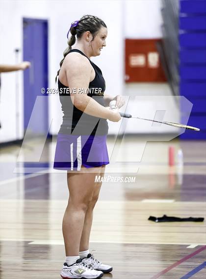 Thumbnail 2 in AIA D1/D2 Badminton Finals (Singles/Doubles) photogallery.