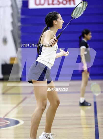 Thumbnail 3 in AIA D1/D2 Badminton Finals (Singles/Doubles) photogallery.