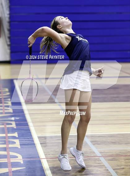 Thumbnail 2 in AIA D1/D2 Badminton Finals (Singles/Doubles) photogallery.