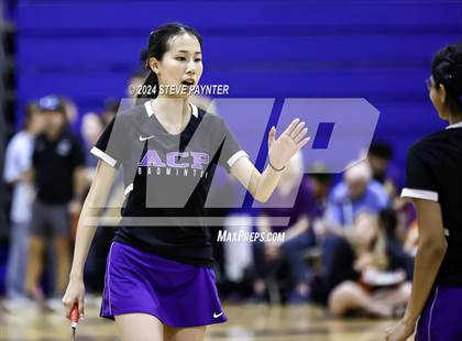Thumbnail 3 in AIA D1/D2 Badminton Finals (Singles/Doubles) photogallery.
