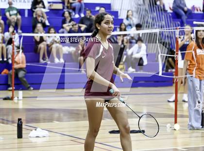 Thumbnail 2 in AIA D1/D2 Badminton Finals (Singles/Doubles) photogallery.