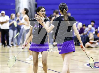 Thumbnail 2 in AIA D1/D2 Badminton Finals (Singles/Doubles) photogallery.