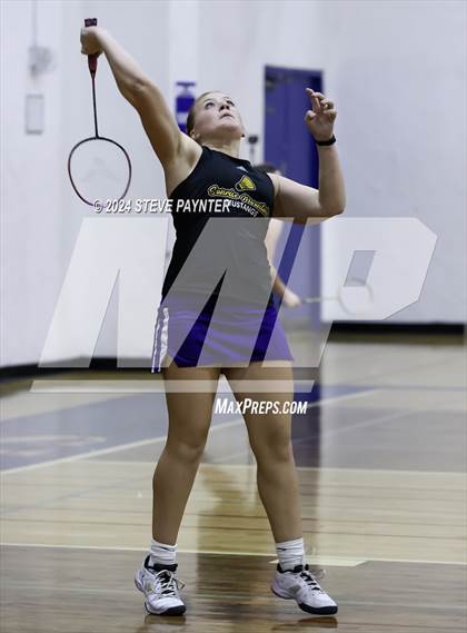 Thumbnail 2 in AIA D1/D2 Badminton Finals (Singles/Doubles) photogallery.