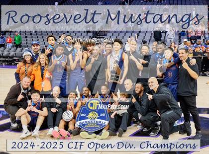 Thumbnail 2 in Roosevelt vs Archbishop Riordan (CIF State Open Div. Final) photogallery.