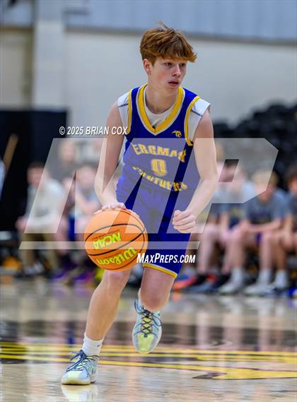 Thumbnail 3 in Bergman vs Valley Springs (3A-2 District Tournament) photogallery.