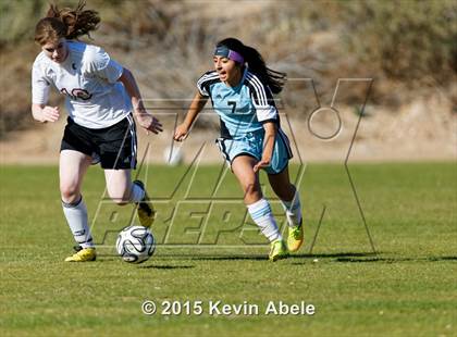 Thumbnail 3 in Chandler Prep vs Estrella Foothills photogallery.