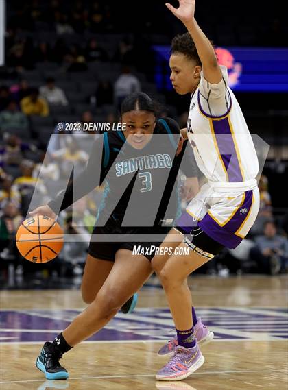 Thumbnail 2 in Santiago @ Oakland Tech (CIF State D1 Final) photogallery.