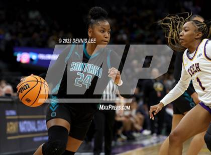 Thumbnail 2 in Santiago @ Oakland Tech (CIF State D1 Final) photogallery.