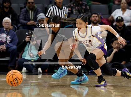 Thumbnail 3 in Santiago @ Oakland Tech (CIF State D1 Final) photogallery.