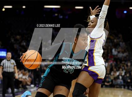 Thumbnail 3 in Santiago @ Oakland Tech (CIF State D1 Final) photogallery.