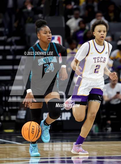 Thumbnail 2 in Santiago @ Oakland Tech (CIF State D1 Final) photogallery.