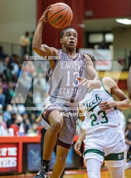 Thumbnail 3 in Lawrence Central vs. Indianapolis Arsenal Technical (IHSAA 4A Sectional Rd 2) photogallery.