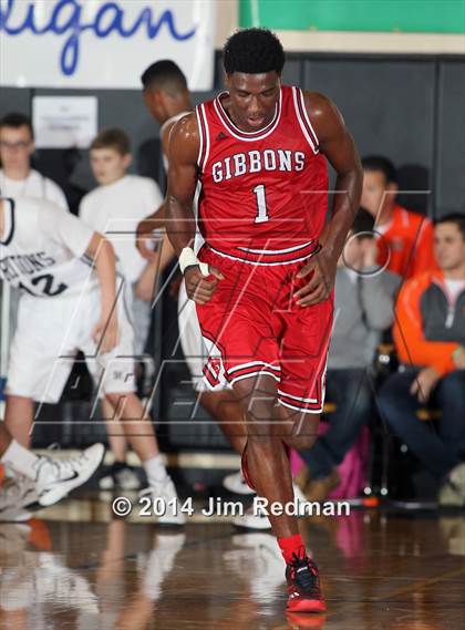 Thumbnail 2 in Cape Coral vs. Cardinal Gibbons (City of Palms Classic) photogallery.