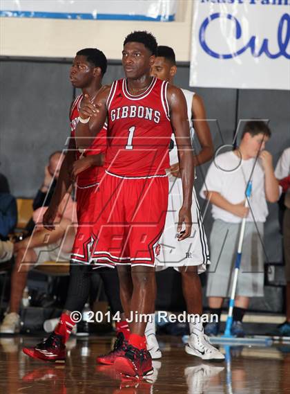 Thumbnail 1 in Cape Coral vs. Cardinal Gibbons (City of Palms Classic) photogallery.