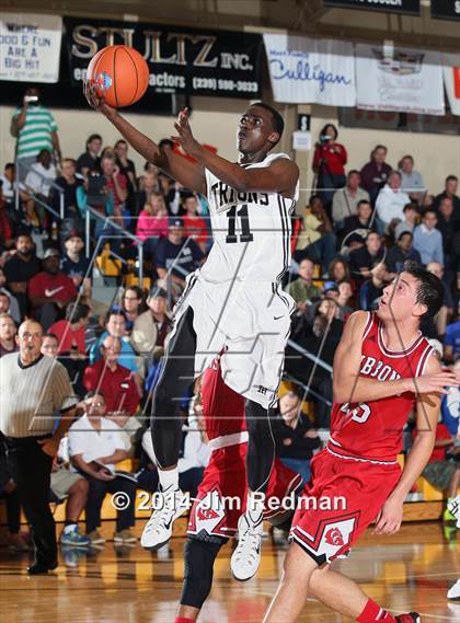 Thumbnail 3 in Cape Coral vs. Cardinal Gibbons (City of Palms Classic) photogallery.