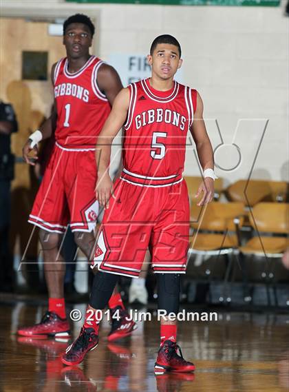 Thumbnail 3 in Cape Coral vs. Cardinal Gibbons (City of Palms Classic) photogallery.