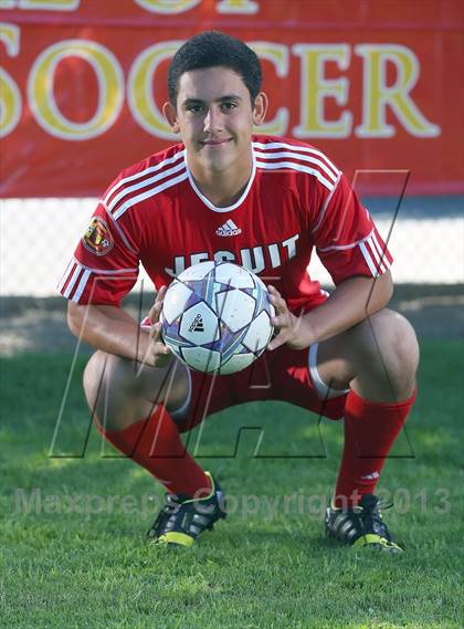 Thumbnail 1 in Jesuit (Preseason Early Contenders Soccer Photo Shoot) photogallery.