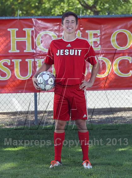 Thumbnail 1 in Jesuit (Preseason Early Contenders Soccer Photo Shoot) photogallery.