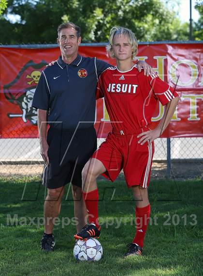 Thumbnail 3 in Jesuit (Preseason Early Contenders Soccer Photo Shoot) photogallery.