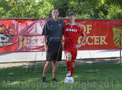 Thumbnail 2 in Jesuit (Preseason Early Contenders Soccer Photo Shoot) photogallery.