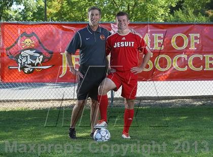 Thumbnail 1 in Jesuit (Preseason Early Contenders Soccer Photo Shoot) photogallery.