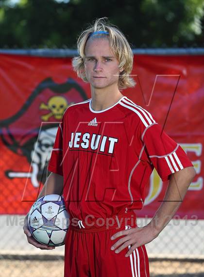 Thumbnail 3 in Jesuit (Preseason Early Contenders Soccer Photo Shoot) photogallery.
