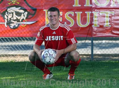 Thumbnail 1 in Jesuit (Preseason Early Contenders Soccer Photo Shoot) photogallery.