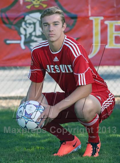 Thumbnail 1 in Jesuit (Preseason Early Contenders Soccer Photo Shoot) photogallery.