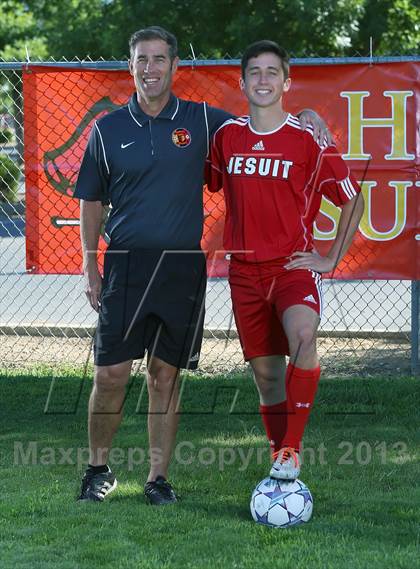 Thumbnail 1 in Jesuit (Preseason Early Contenders Soccer Photo Shoot) photogallery.