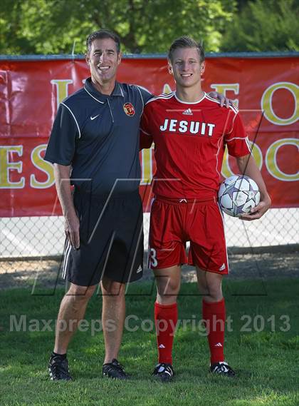 Thumbnail 3 in Jesuit (Preseason Early Contenders Soccer Photo Shoot) photogallery.