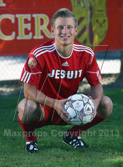 Thumbnail 3 in Jesuit (Preseason Early Contenders Soccer Photo Shoot) photogallery.