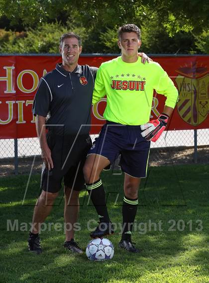 Thumbnail 3 in Jesuit (Preseason Early Contenders Soccer Photo Shoot) photogallery.