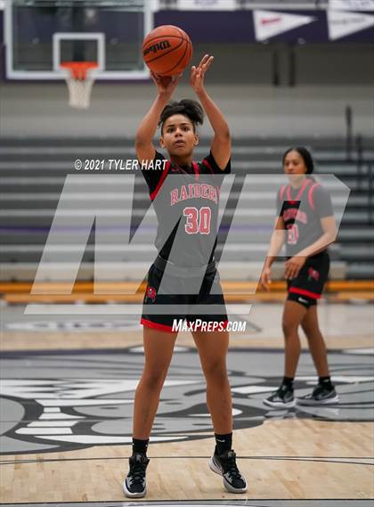 Thumbnail 3 in Bolingbrook vs. Zionsville (Sneakers for Santa Shootout) photogallery.