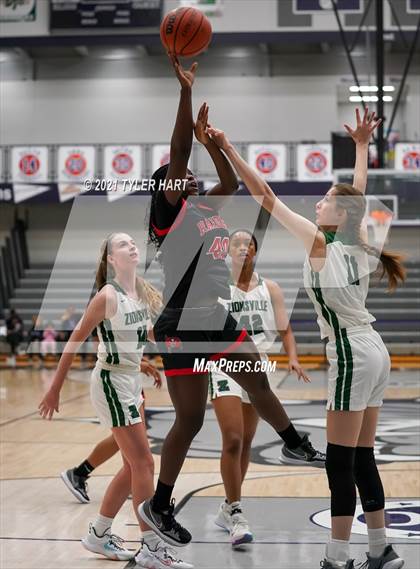 Thumbnail 1 in Bolingbrook vs. Zionsville (Sneakers for Santa Shootout) photogallery.