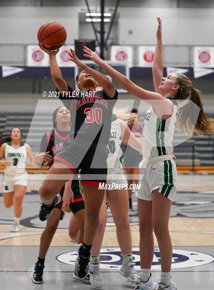 Thumbnail 3 in Bolingbrook vs. Zionsville (Sneakers for Santa Shootout) photogallery.