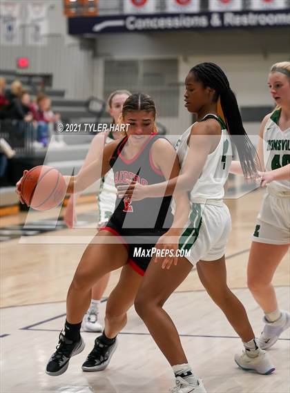 Thumbnail 1 in Bolingbrook vs. Zionsville (Sneakers for Santa Shootout) photogallery.