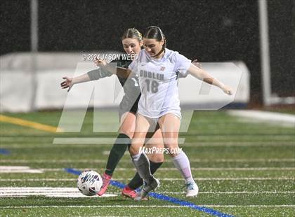 Thumbnail 3 in Dublin @ San Ramon Valley CIF NCS Playoff photogallery.