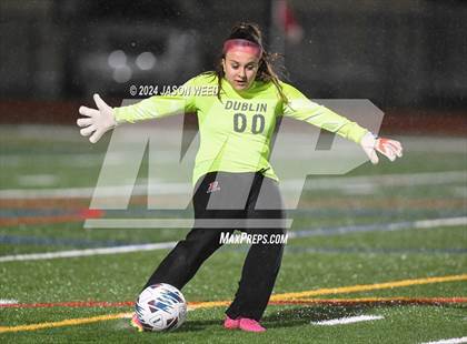 Thumbnail 1 in Dublin @ San Ramon Valley CIF NCS Playoff photogallery.