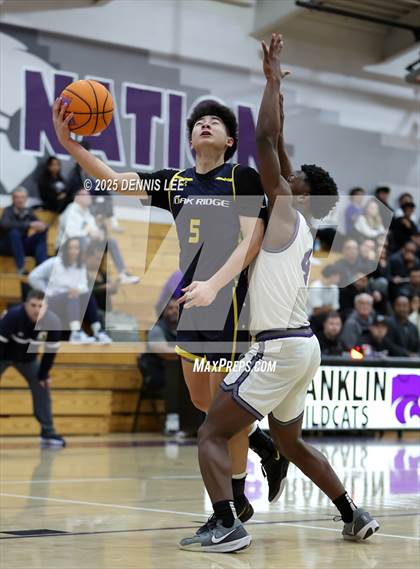 Thumbnail 2 in Oak Ridge @ Franklin (CIF SJS D1 Playoffs) photogallery.