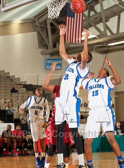 Thumbnail 1 in Philadelphia Montgomery Christian Academy vs. Blair (Wildwood Boardwalk Classic) photogallery.