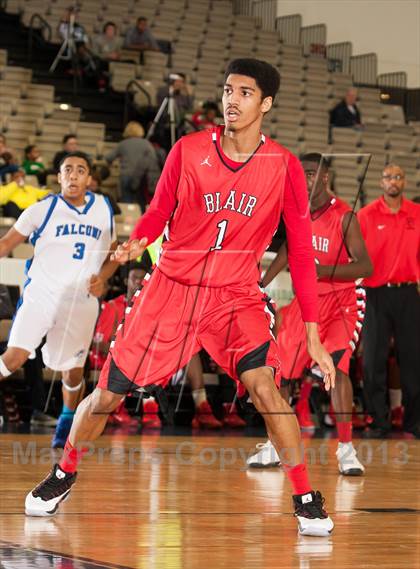 Thumbnail 2 in Philadelphia Montgomery Christian Academy vs. Blair (Wildwood Boardwalk Classic) photogallery.