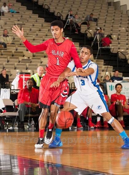 Thumbnail 3 in Philadelphia Montgomery Christian Academy vs. Blair (Wildwood Boardwalk Classic) photogallery.