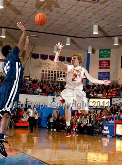 Thumbnail 3 in Oak Hill Academy vs. La Lumiere (Marshall County Hoopfest photogallery.